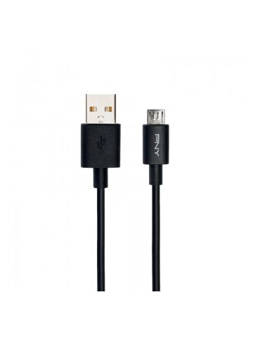 PNY USB - Micro-USB 1.2m USB cable 2.0 USB A Micro-USB B Black