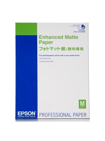 Epson Enhanced Matte Paper, DIN A2, 192g/m�, 50 Sheets