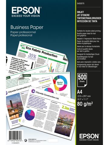 Epson Business Paper - A4 - 500 Sheets