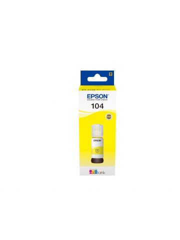 Epson C13T00P440/104 Ink bottle yellow, 7.5K pages 65ml for Epson ET-2710