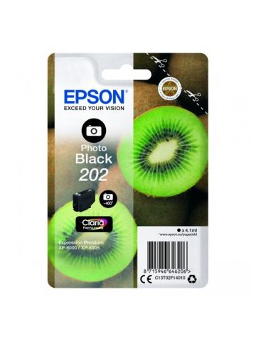 Epson C13T02F14010 (202) Ink cartridge bright black, 400 pages, 4ml