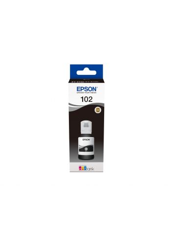 Epson C13T03R140/102 Ink bottle black, 7.5K pages 127ml for Epson ET-3700