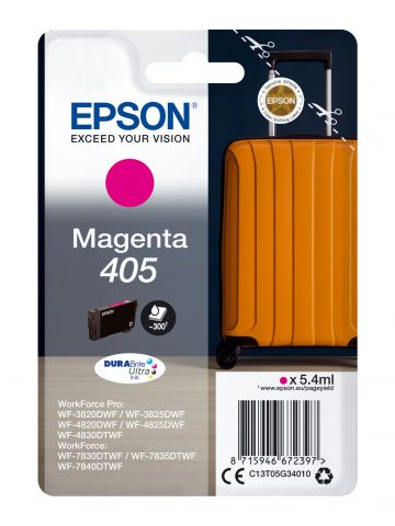 Epson C13T05G34020/405 Ink cartridge magenta Blister Acustic Magnetic, 300 pages 5.4ml for Epson WF-3820/7830