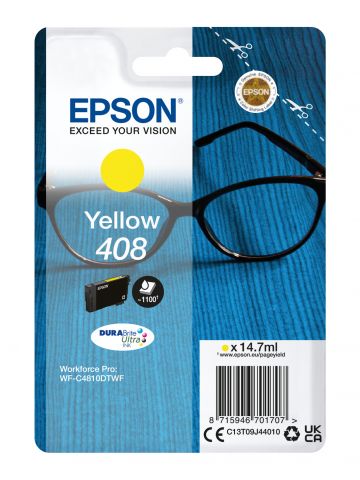 Epson C13T09J44010/408 Ink cartridge yellow, 1.1K pages 14,7ml for Epson WF-C 4810