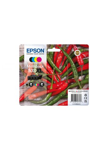 Epson C13T09R94010/503XL/503 Ink cartridge multi pack Bk,C,M,Y 550pg + 3x165pg Pack=4 for Epson XP-5200