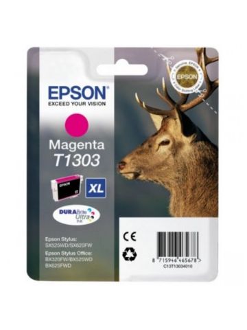 Epson C13T13034012 (T1303) Ink cartridge magenta, 600 pages, 10ml