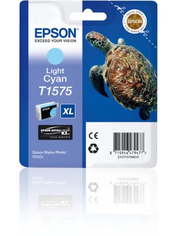 Epson C13T15754010/T1575 Ink cartridge light cyan 25,9ml for Epson Stylus Photo R 3000