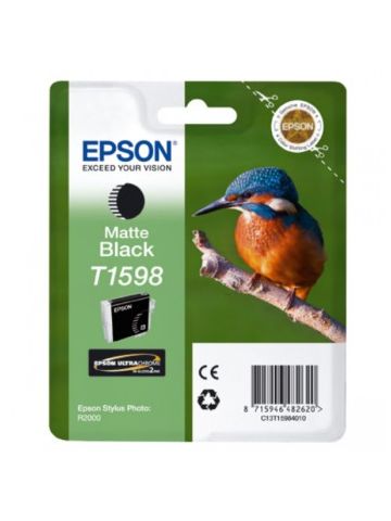 Epson C13T15984010 (T1598) Ink cartridge black matt, 17ml