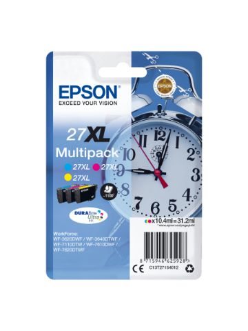 Epson C13T27154010 (27XL) Ink cartridge multi pack, 1.1K pages, 10ml, Pack qty 3