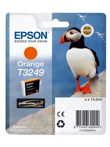 Epson C13T32494010/T3249 Ink cartridge orange, 980 pages 14ml for Epson SC-P 400