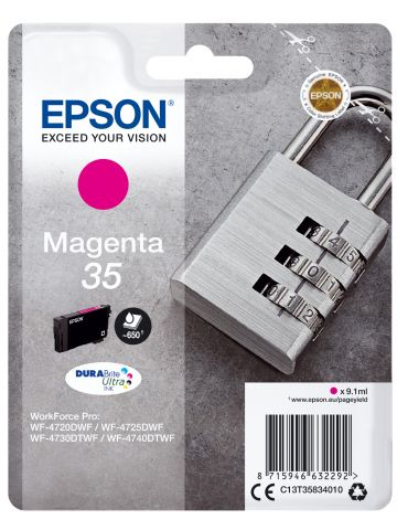 Epson C13T35834010/35 Ink cartridge magenta, 650 pages 9,1ml for Epson WF-4720