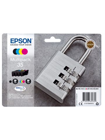 Epson C13T35864010/35 Ink cartridge multi pack Bk,C,M,Y 16,1ml + 3x9,1ml Pack=4 for Epson WF-4720