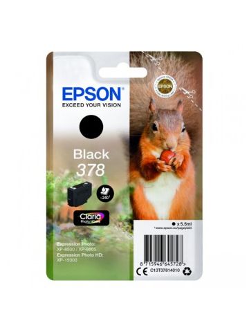 Epson C13T37814020 (378) Ink cartridge black, 6ml