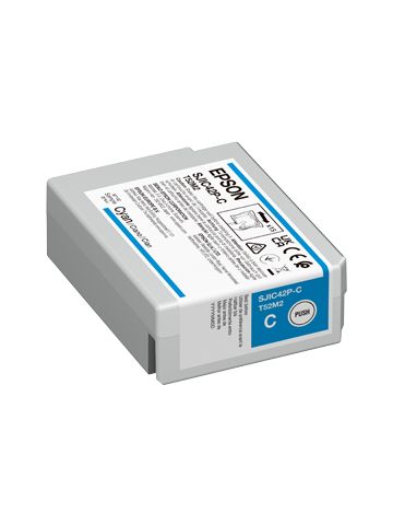 Epson C13T52M240/SJIC-42-P-C Ink cartridge cyan 50ml for Epson CW C 4000 BK/MK