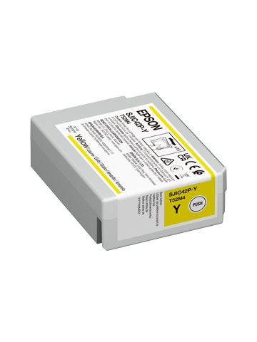 Epson C13T52M440/SJIC-42-P-Y Ink cartridge yellow 50ml for Epson CW C 4000 BK/MK