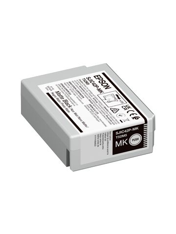 Epson C13T52M540/SJIC-42-P-MK Ink cartridge black matt 50ml for Epson CW C 4000 MK