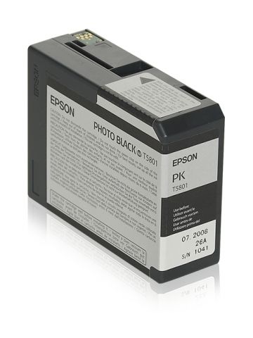 Epson C13T580100/T5801 Ink cartridge foto black 80ml for Epson Stylus Pro 3800/3880