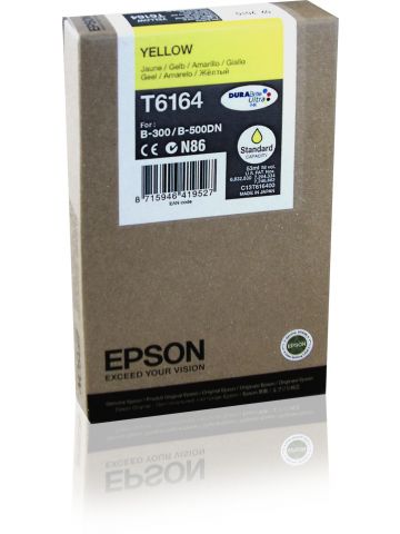 Epson C13T616400/T6164 Ink cartridge yellow, 3.5K pages 53ml for Epson B 300/500