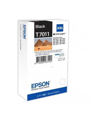 Epson C13T70114010 (T7011) Ink cartridge black, 3.4K pages, 63ml