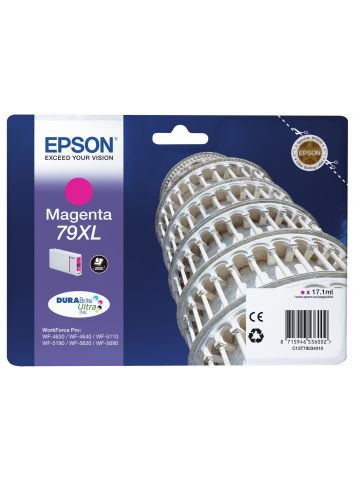 Epson C13T79034010/79XL Ink cartridge magenta high-capacity, 2K pages 17,1ml for Epson WF 4630/5110