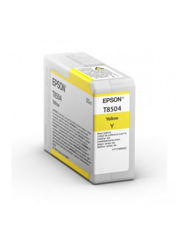 Epson C13T850400 (T8504) Ink cartridge yellow, 80ml