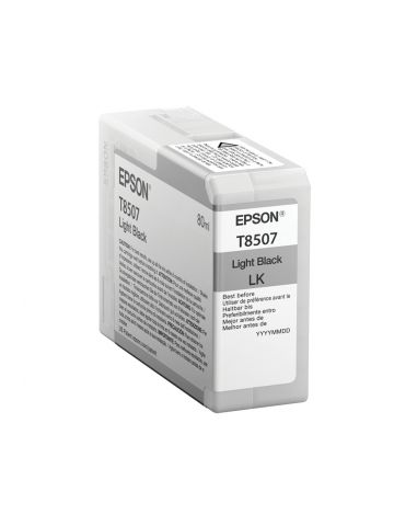 Epson C13T850700/T8507 Ink cartridge light black 80ml for Epson SC-P 800