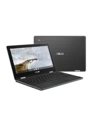 ASUS Chromebook Flip C214MA-BU0282-3Y notebook LPDDR4-SDRAM 29.5 cm (11.6") 1366 x 768 pixels Touchscreen IntelÂ® CeleronÂ® N 4 GB 32 GB eMMC Wi-Fi 5 (802.11ac) Chrome OS Grey