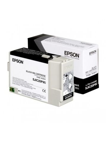 Epson C33S020490 (SJIC-20-P-(K)) Ink cartridge black, 79ml