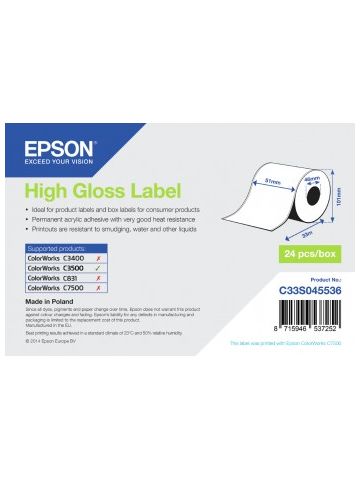 Epson C33S045536 Format-etikettes