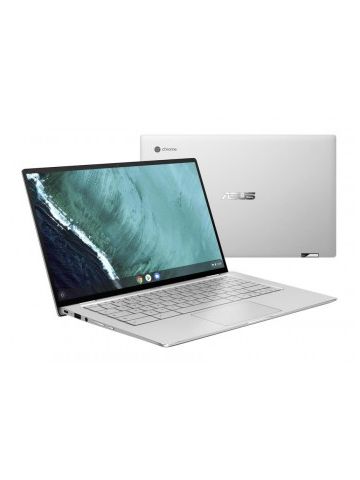 ASUS Chromebook Flip C434TA-AI0041 notebook Silver 35.6 cm (14") 1920 x 1080 pixels Touchscreen 8th gen Intel Core i5 8 GB LPDDR3-SDRAM 128 GB eMMC Wi-Fi 5 (802.11ac) Chrome OS