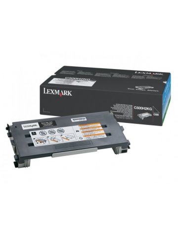 Lexmark C500H2KG Toner black, 5K pages/5% for Lexmark C 500