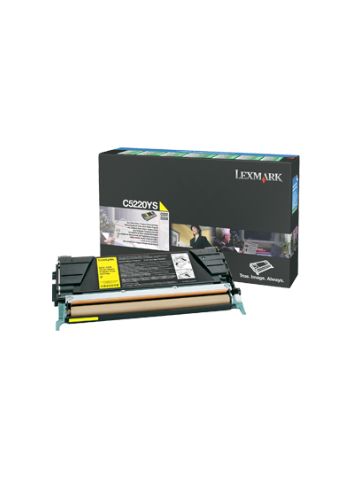 Lexmark C5220YS Toner yellow, 3K pages