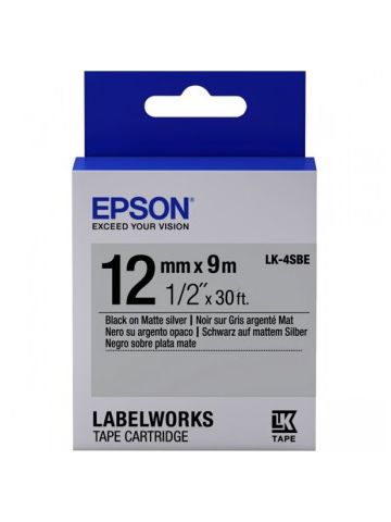 Epson C53S654017 (LK-4SBE) DirectLabel-etikettes, 12mm x 9m