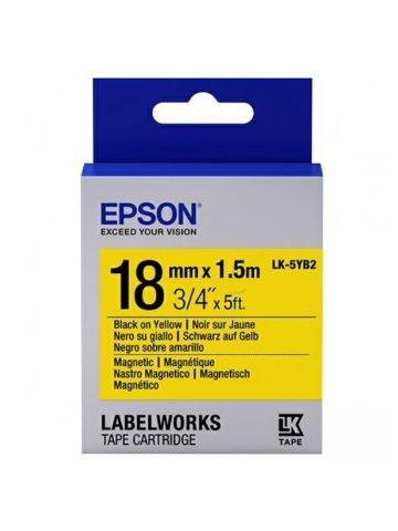 Epson C53S655017 (LK-5YB2) DirectLabel-etikettes, 18mm x 1,5m