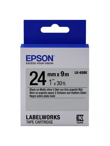 Epson C53S656009 (LK-6SBE) DirectLabel-etikettes, 24mm x 9m