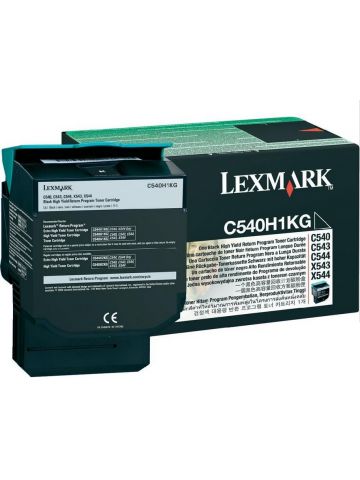 Lexmark C540H1KG Toner black return program, 2.5K pages ISO/IEC 19798 for Lexmark C 540/544/546