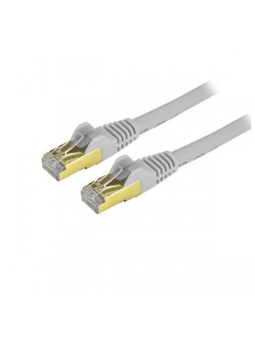 StarTech.com 10 ft CAT6a Ethernet Cable - 10 Gigabit Shielded Snagless RJ45 100W PoE Patch Cord - 10GbE STP Category 6a Network Cable w/Strain Relief - Fluke Tested UL/TIA Certified