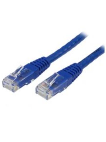 StarTech.com 10 ft Cat 6 Blue Molded RJ45 UTP Gigabit Cat6 Patch Cable - 10ft Patch Cord