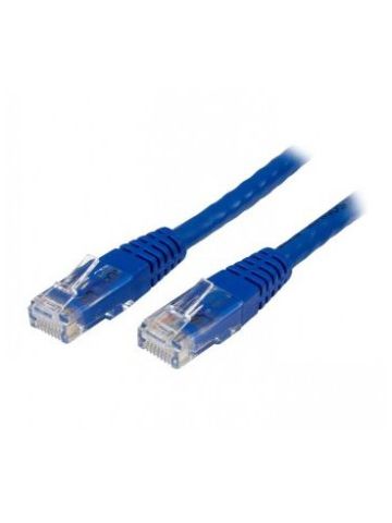 StarTech.com 15ft Cat 6 Blue Molded RJ45 UTP Gigabit Cat6 Patch Cable