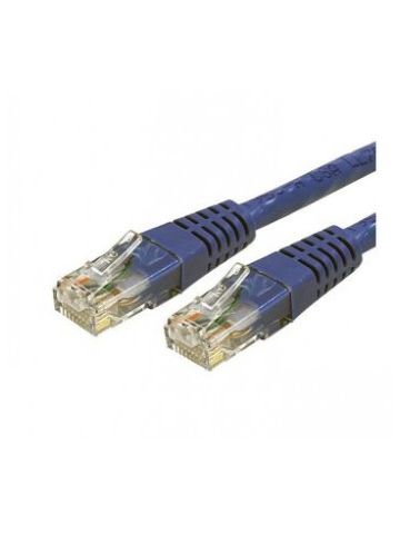 StarTech.com 20 ft Cat 6 Blue Molded RJ45 UTP Gigabit Cat6 Patch Cable - 20ft Patch Cord