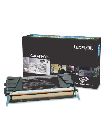 Lexmark C746H1KG Toner black, 12K pages