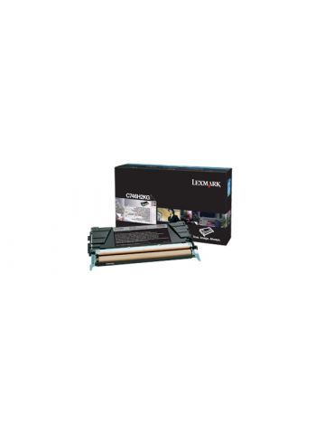 Lexmark C746H2KG Toner cartridge black, 12K pages ISO/IEC 19798 for Lexmark C 746/748