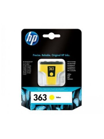 HP C8773EE (363) Ink cartridge yellow, 500 pages, 6ml