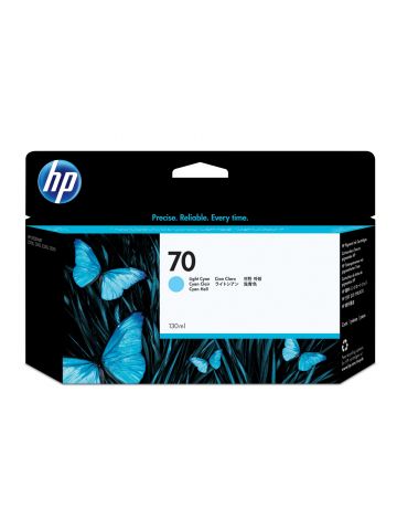 HP C9390A/70 Ink cartridge light cyan 130ml for HP DesignJet Z 2100/3100/3200/5200