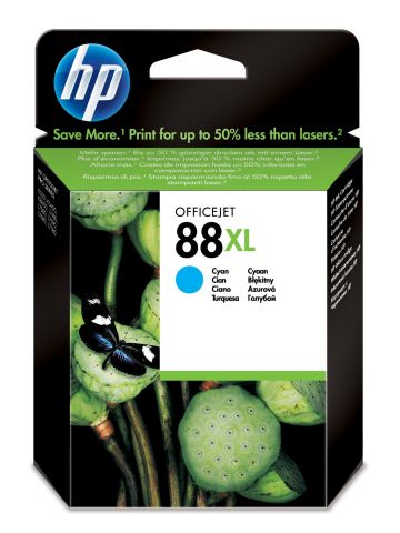 HP C9391AE/88XL Ink cartridge cyan high-capacity, 1.7K pages ISO/IEC 24711 17,1ml for HP OfficeJet K 550/8600