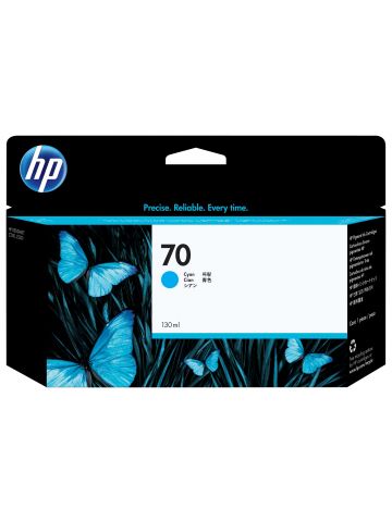 HP C9452A/70 Ink cartridge cyan 130ml for HP DesignJet Z 2100/5200/5400