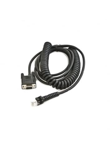 Datalogic CAB-362 RS-232 Coiled 9-Pin Fem.