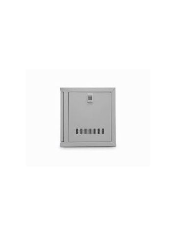 Eco NetCab 6U 300mm Deep 19" Wall Cabinet (W550xD300) - Grey