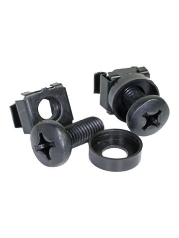 Cablenet Black Cage Nuts & Screws M6 (PK 50)