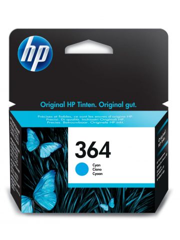 HP CB318EE/364 Ink cartridge cyan, 300 pages ISO/IEC 24711 3ml for HP PhotoSmart B 110/C 309/D 5460/Plus/Premium